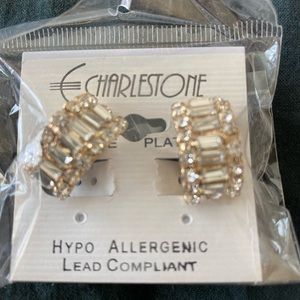 Pretty clip earrings